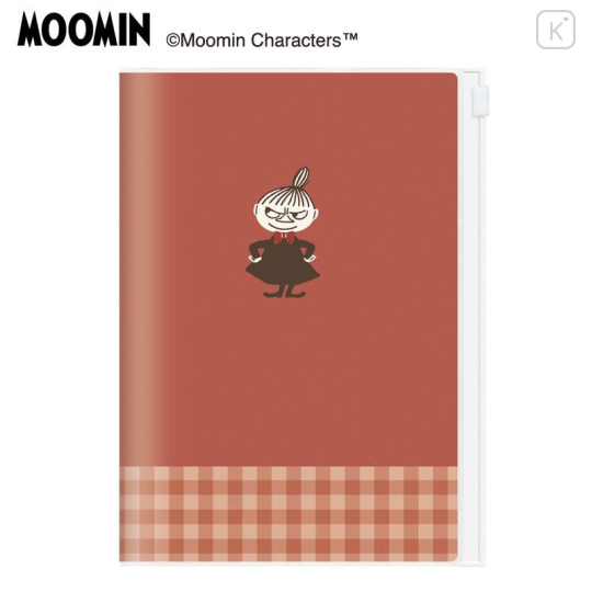 Japan Moomin B6 Planner Weekly Schedule Book - Little My : Red 2027 - 1