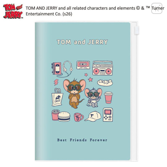 Japan Tom and Jerry B6 Planner Weekly Schedule Book - Jerry & Tuffy BBF Fun 2027 - 1