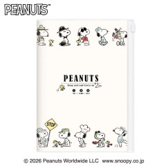 Japan Peanuts B6 Planner Weekly Schedule Book - Snoopy : Ivory 2027