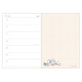 Japan Peanuts B6 Planner Weekly Schedule Book - Snoopy : Ivory 2027 - 4