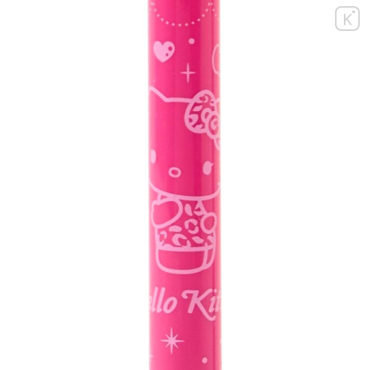 Japan Sanrio Action Mascot Ballpoint Pen - Hello Kitty : Leopard Gal Cat Pink - 5