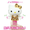 Japan Sanrio Action Mascot Ballpoint Pen - Hello Kitty : Leopard Gal Cat Pink - 6