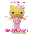 Japan Sanrio Action Mascot Ballpoint Pen - Hello Kitty : Leopard Gal Cat Pink Sunburned Tan - 3