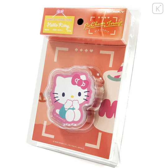 Japan Sanrio Pikuchara Die-cut Playing Card - Hello Kitty - 1
