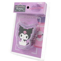 Japan Sanrio Pikuchara Die-cut Playing Card - Kuromi