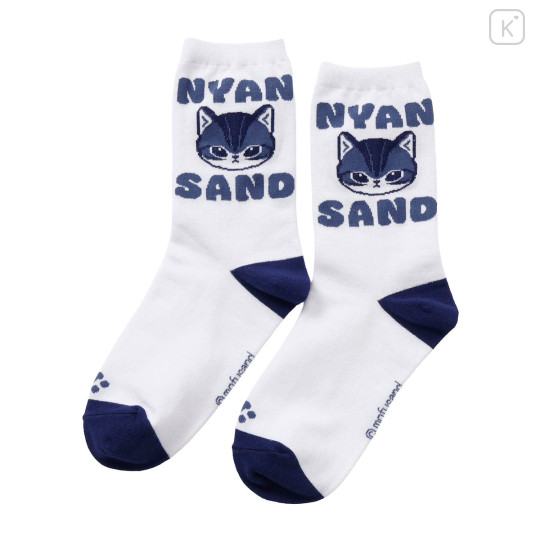 Japan Mofusand Socks - Rock Nyan White - 4