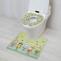Japan Mofusand Soft and Fluffy Toilet Seat Cushion - Cream Soda Cat - 2