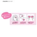 Japan Sanrio Flip Phone Acrylic Hair Clip Set - Hello Kitty : White Red - 2