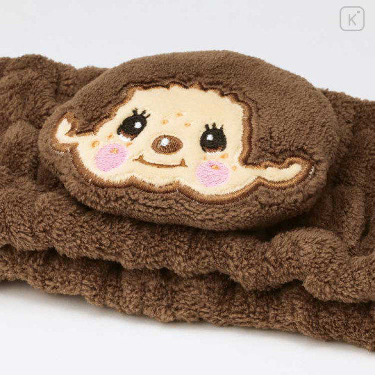Japan Monchhichi Mascot Spa Headband - Monchhichi-kun - 3