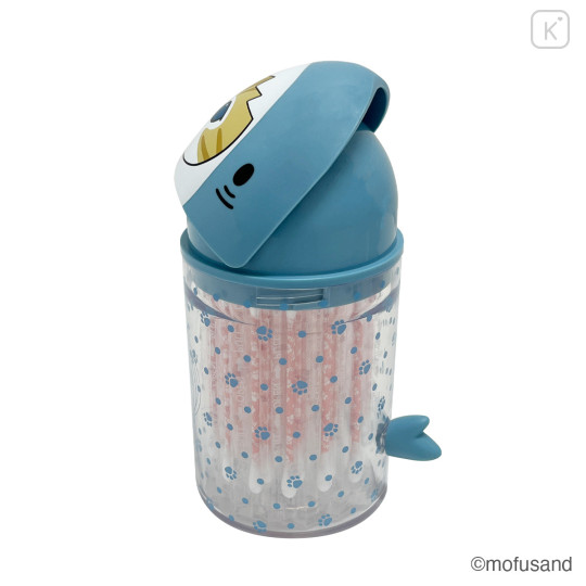 Japan Mofusand Cotton Swab Case - Shark Cat - 4