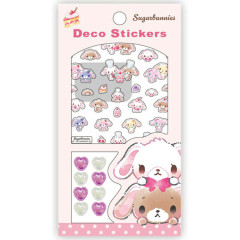Japan Sanrio Deco Sticker - Sugarbunnies : Cherry Pink
