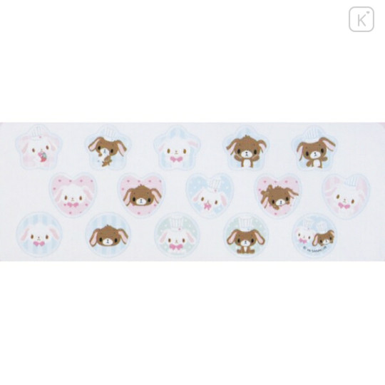 Japan Sanrio Crystal Seal - Sugarbunnies : Pink - 3