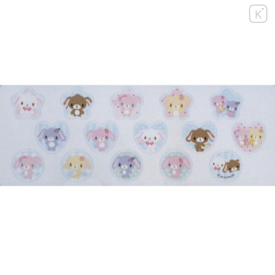 Japan Sanrio Crystal Seal - Sugarbunnies : Blue - 3