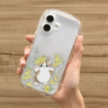 Japan Mofusand Hibiya Kadan Crystal Clear iPhone 16 Case - Spring - 2