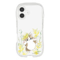 Japan Mofusand Hibiya Kadan Crystal Clear iPhone 16 Case - Spring - 4