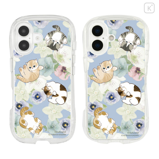 Japan Mofusand Hibiya Kadan Crystal Clear iPhone 16 Case - Winter - 1