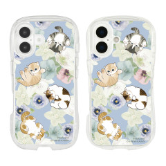 Japan Mofusand Hibiya Kadan Crystal Clear iPhone 16 Case - Winter
