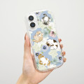 Japan Mofusand Hibiya Kadan Crystal Clear iPhone 16 Case - Winter - 5