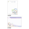 Japan Peanuts Mini Notepad - Snoopy & Woodstock : Summer Beach Vacation - 2