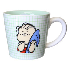 Japan Peanuts Ceramic Mug - Color Check Linus Green