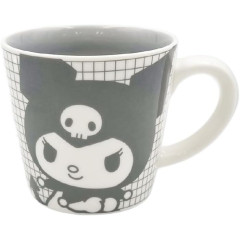 Japan Sanrio Ceramic Mug - Kuromi : Color Check