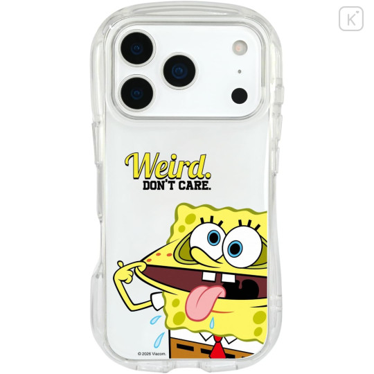 Japan SpongeBob SquarePants Crystal Clear iPhone 17 Pro Case - SpongeBob - 1