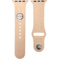 Japan Pokemon Apple Watch 42/41/40/38mm Silicone Band with Charm - Pikachu - 1