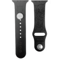 Japan Pokemon Apple Watch 42/41/40/38mm Silicone Band with Charm - Gengar - 1