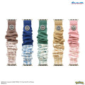 Japan Pokemon Apple Watch 42/41/40/38mm Scrunchie Band - Pocket Monster : Nyaoha - 6