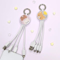 Japan San-X Multi Charging Cable - Chairoikoguma & Korilakkuma - 6