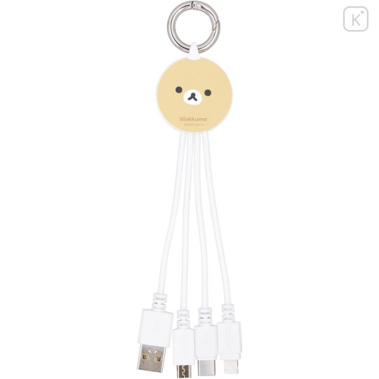 Japan San-X Multi Charging Cable - Rilakkuma - 1