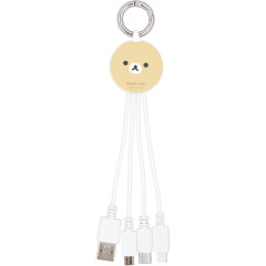 Japan San-X Multi Charging Cable - Rilakkuma