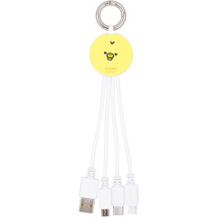 Japan San-X Multi Charging Cable - Kiiroitori