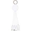 Japan San-X Multi Charging Cable - Chairoikoguma - 2