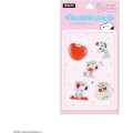 Japan Peanuts Bubble Pop Sticker - Snoopy : Heart - 6