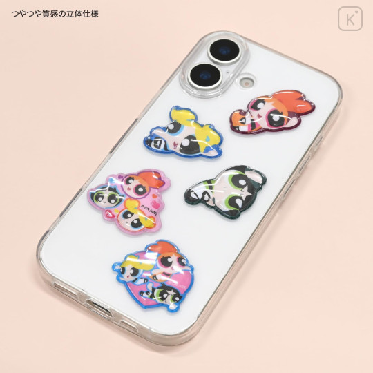 Japan The Powerpuff Girls Bubble Pop Sticker - A - 4