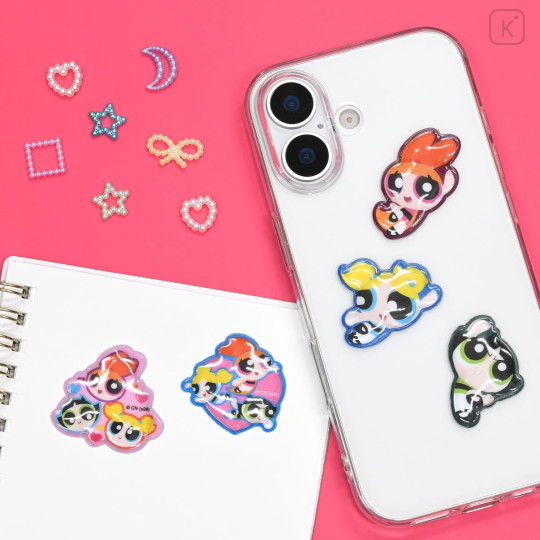 Japan The Powerpuff Girls Bubble Pop Sticker - A - 5