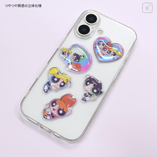Japan The Powerpuff Girls Bubble Pop Sticker - B - 4