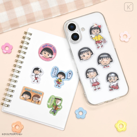 Japan Chibi Maruko Chan Bubble Pop Sticker - Chibi Maruko-chan : B - 5