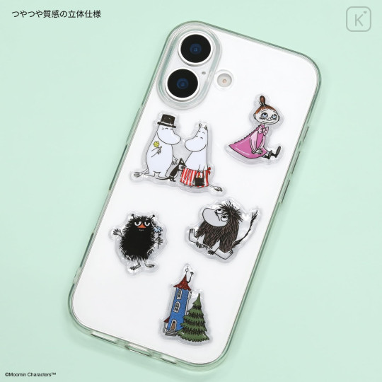 Japan Moomin Bubble Pop Sticker - B - 4