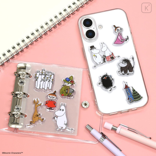 Japan Moomin Bubble Pop Sticker - B - 5