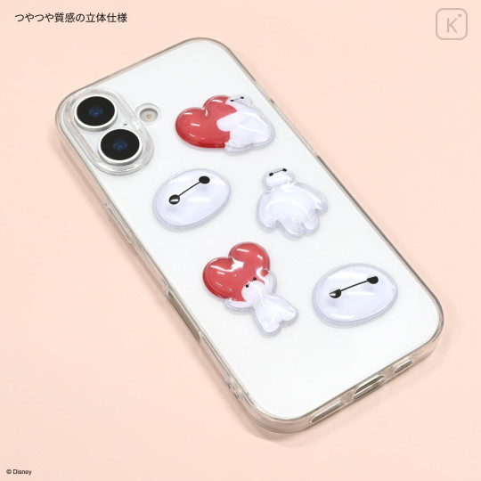 Japan Disney Bubble Pop Sticker - Baymax - 4