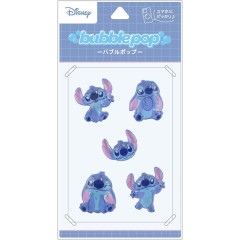 Japan Disney Bubble Pop Sticker - Stitch