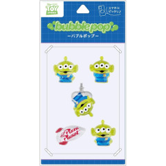 Japan Disney Bubble Pop Sticker - Aliens