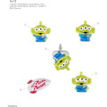 Japan Disney Bubble Pop Sticker - Aliens - 2
