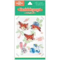 Japan Disney Bubble Pop Sticker - Zootopia