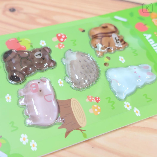 Japan Bubble Pop Sticker - Forest Animals - 2