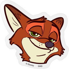 Japan Disney Punipop Sticker - Zootopia : Nick Wilde