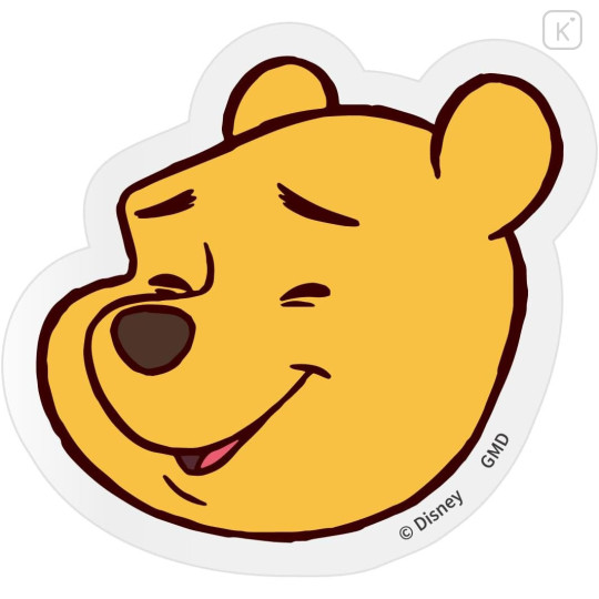 Japan Disney Punipop Sticker - Pooh - 1