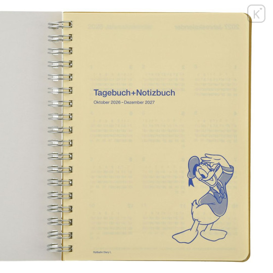 Japan Disney Store Rollbahn Diary (L) - Donald : 2027 - 2